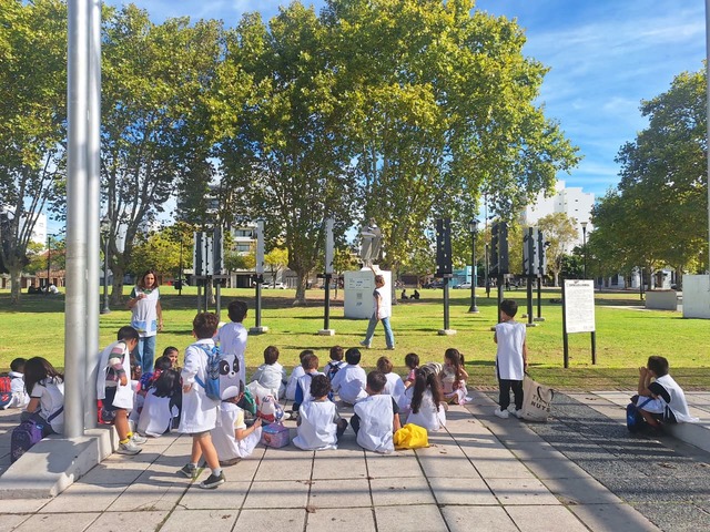 Espacios llenos de Memoria. El trabajo de 1er grado por el 2 de abril.