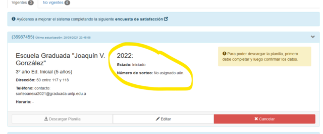 Guía: ¿Cómo es el trámite? ¿Qué circuito sigue mi preinscripción virtual?