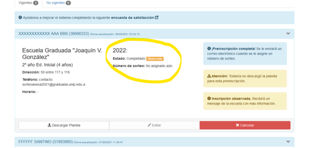 Guía: ¿Cómo es el trámite? ¿Qué circuito sigue mi preinscripción virtual?