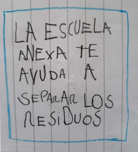 La Escuela separa la basura La Escuela separa la basura
