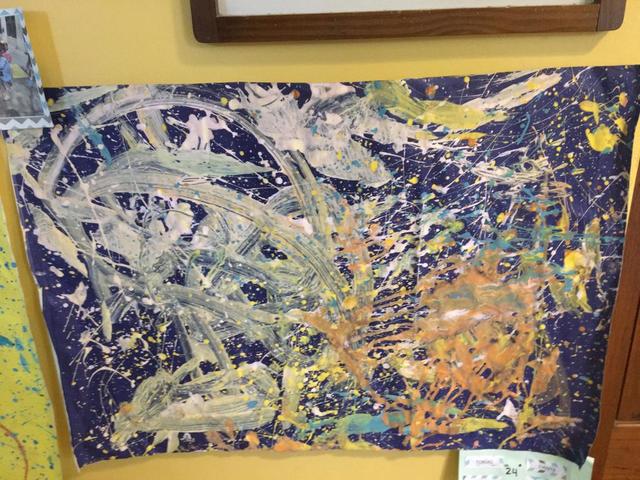Pintar a la manera de… Jackson Pollock